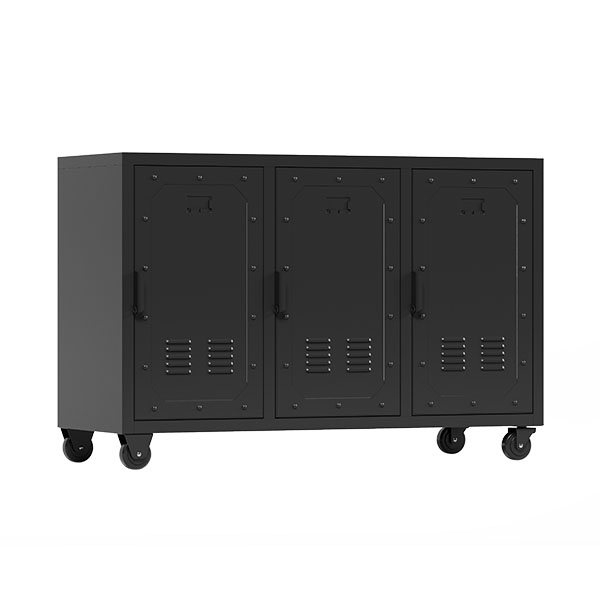 Horizontal Three-door Locker