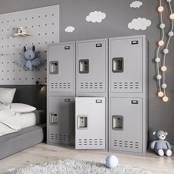 Gray Children's Cabinet