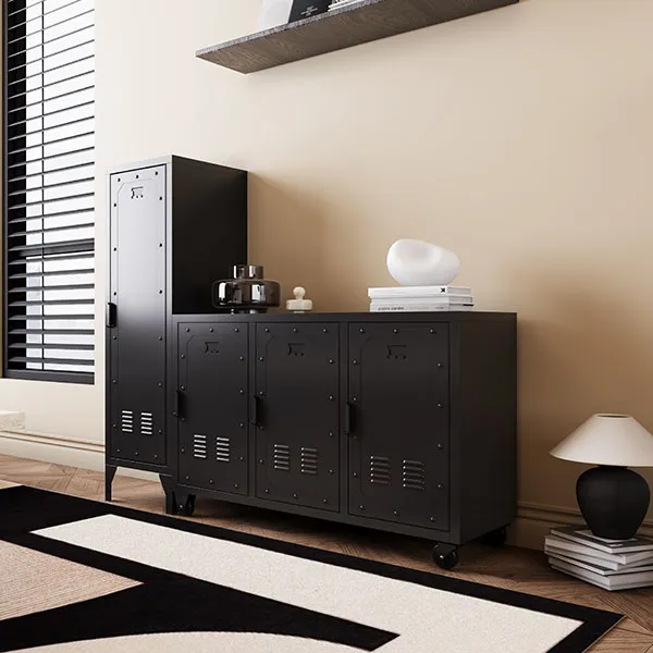 Retro Single Door Locker