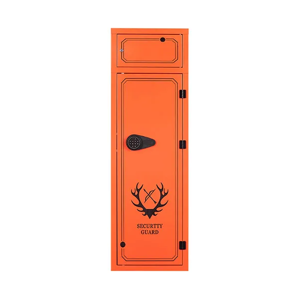 1400 Orange Double Door Gun Cabinet