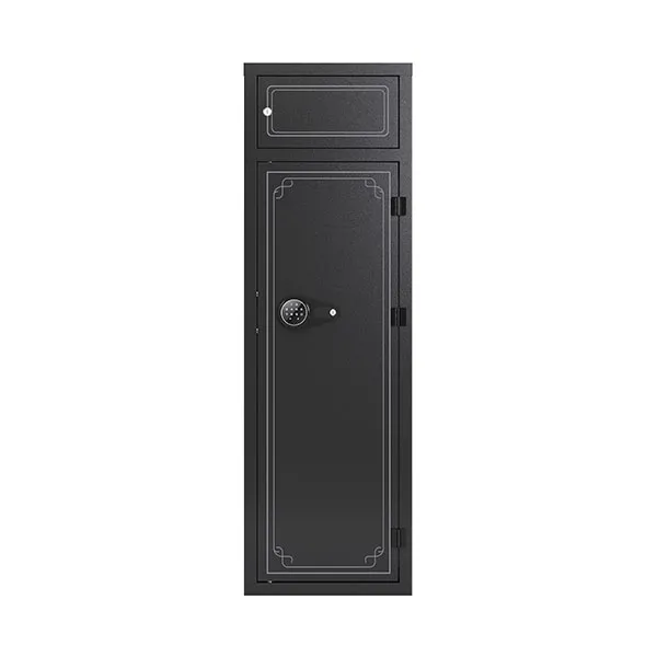 1400 Black Double Door Gun Cabinet
