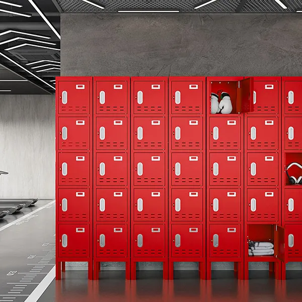 Red American Style Locker