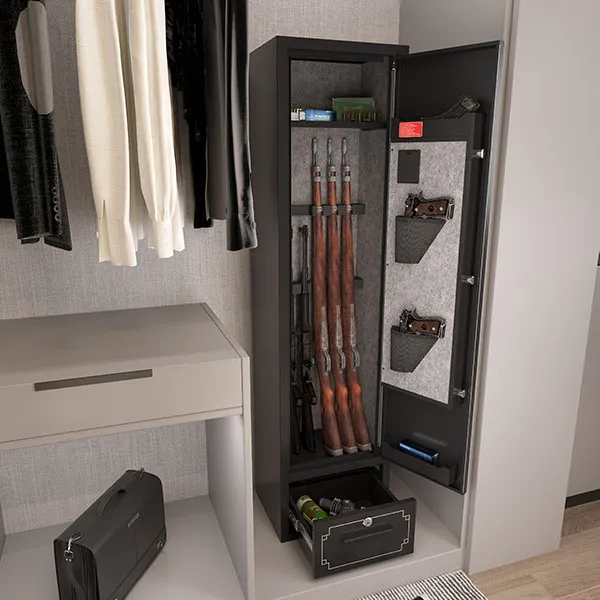 Large Drawer Gun Cabinet